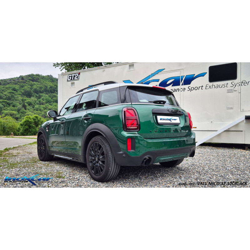 Inoxcar Countryman Schalldämpfer mit Ventil – VALV.MICO.37.10CBLACK - IC-VALVMICO3710CBK - VALV.MICO.37.10CBLACK - 3666618798547