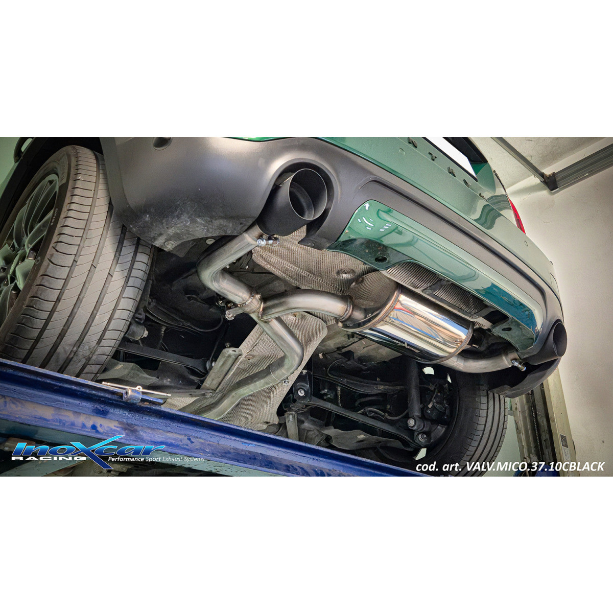 Inoxcar Countryman Schalldämpfer mit Ventil – VALV.MICO.37.10CBLACK - IC-VALVMICO3710CBK - VALV.MICO.37.10CBLACK - 3666618798547