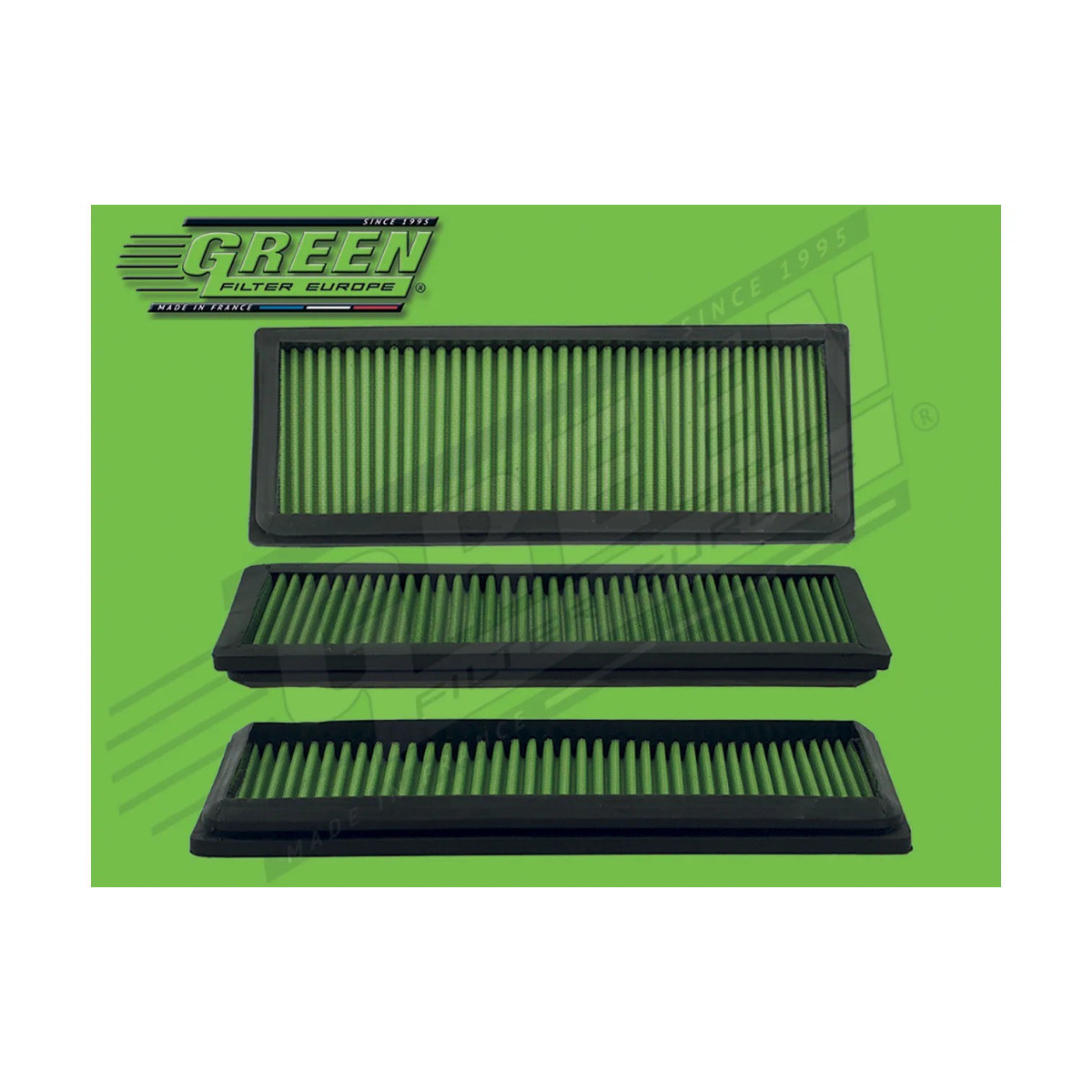 Air-cleaner Grein Citroën Saxo Kit Car 2 layers - GR-C615825 - C615825 - 3661768339985