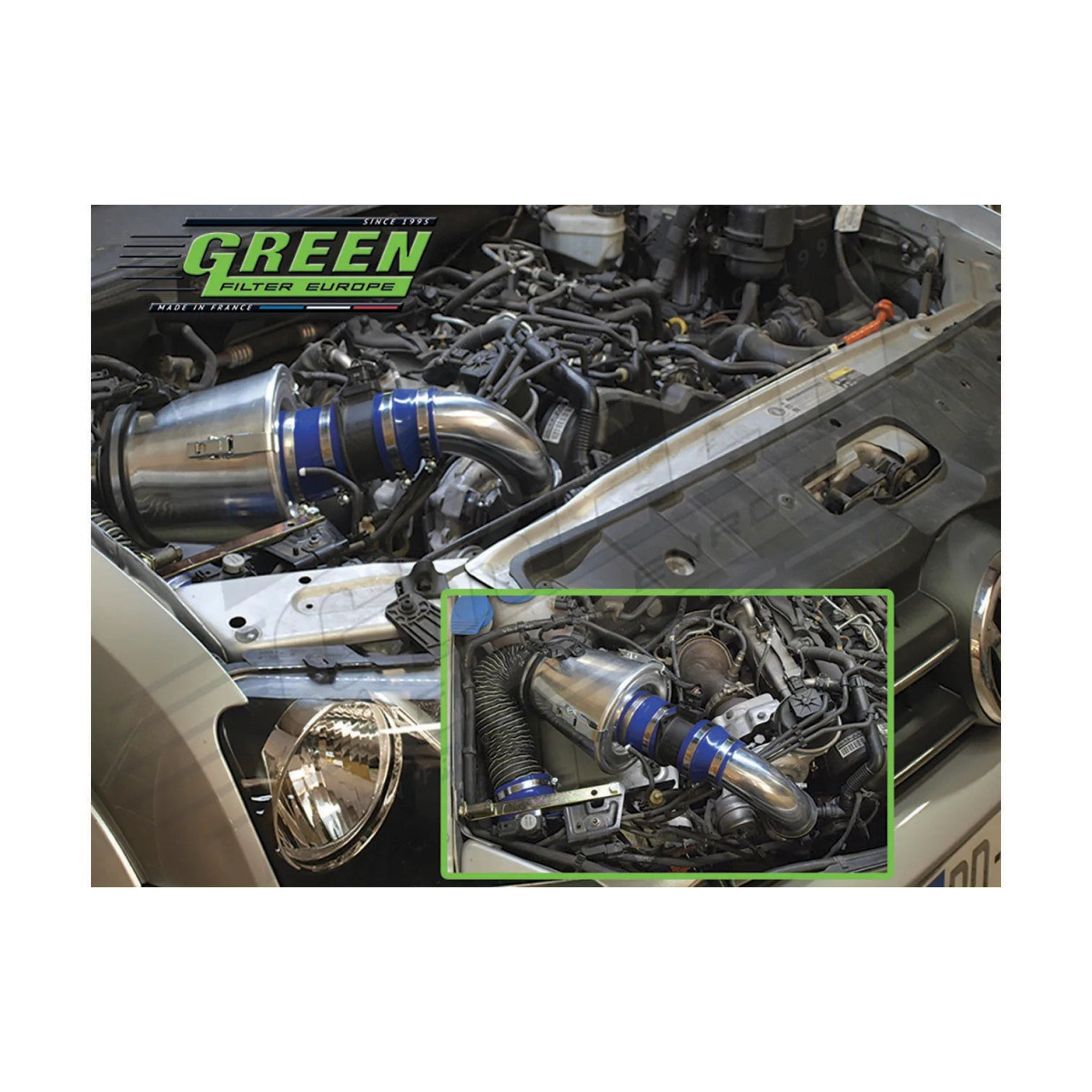 Green Twister Direct Intake Kit Volkswagen Amarok 2.0L TDI - GR-ST141 - ST141 - 3661768614501
