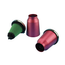 Filtre à air TWISTER GREEN FILTER Rouge Diamètre 70mm 145x80mm hauteur 205mm