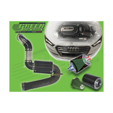 CARBONE-Direkteinlass-Kit GREEN FILTER AUDI A3 III + CABRIOLET (8VA/8VS/8V7) 2,0L TFSI 05/16-