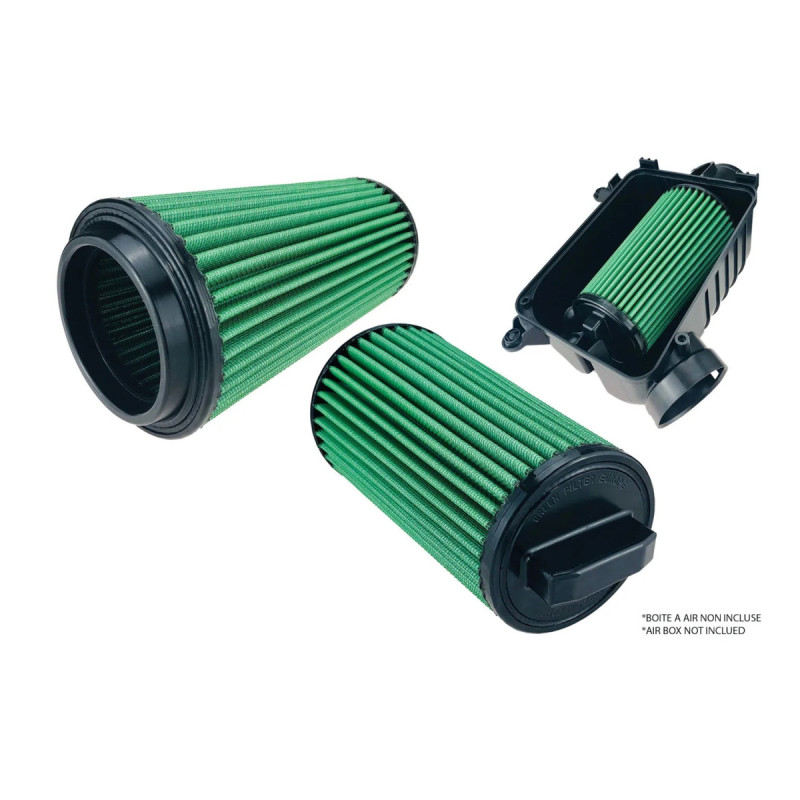 Green original replacement air filter for Mini 1,6/2,0D R55-R61 10-16 - GR-G491627 - G491627 - 3661768792858