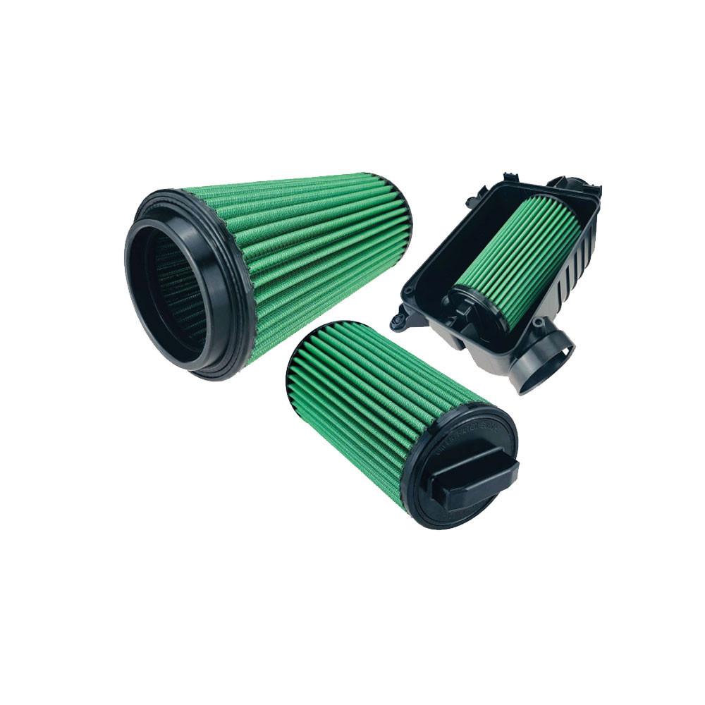 Green original replacement air filter for Mini 1,6/2,0D R55-R61 10-16 - GR-G491627 - G491627 - 3661768792858