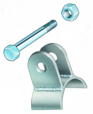 Connexion Femelle Arceau GT2I à Souder 40 mm - O-AA-122 - 3661768400937