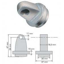GT2i Weld-in Male Rollbar Connection