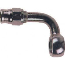 Banjo long Goodridge 90° 3/8 diamètre 10mm aluminium