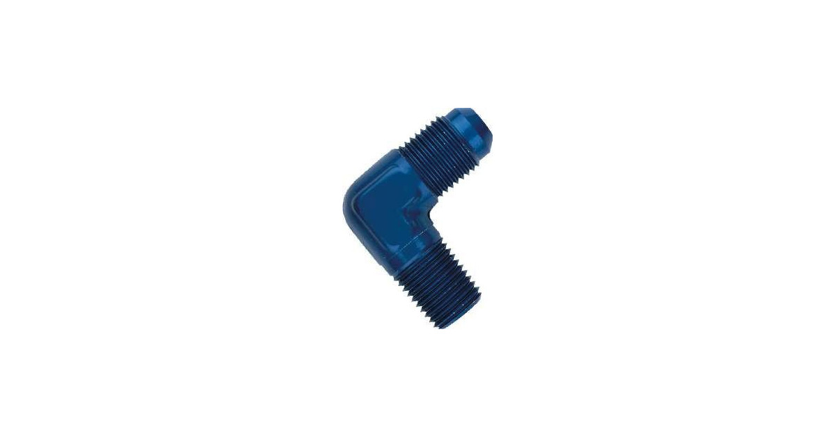 Adattamento Goodridge 90° 9/16X18 - 1/4X18C NPT