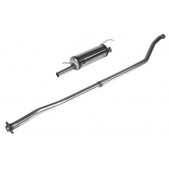 Ligne Groupe N Inox Citroën AX GT 1.4