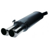 Scarico / Silenziatore Opel Astra F 2.0 16S GSI 2 Uscite DTM 63mm