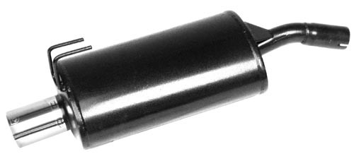 Scarico / Silenziatore Fiat Bravo 1.8 16S Uscita Ovale 85x65mm - O-QD-FI704-V - 3661768229415