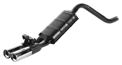 Rear Exhaust / Muffler Alfa Romeo 33 2 Outlets - O-QD-AL575-2R - 3661768132791