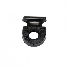Support avec fixation par rilsan petit modèle noir
