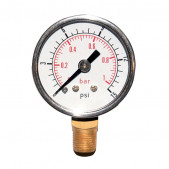 Manomètre 0 -1 bar (1/8x27 NPF) 0-15 Psi