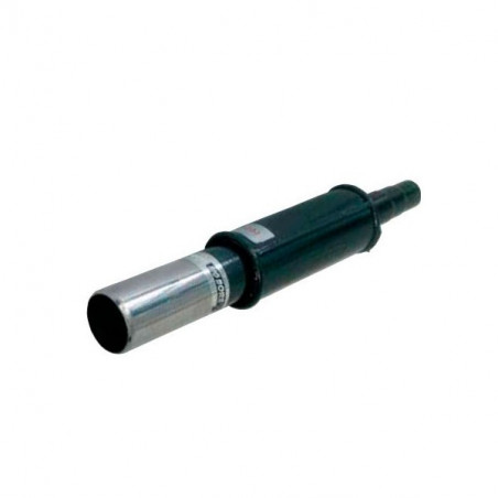Universal-Terminal / Schalldämpfer Peco Länge 610 Runder Auslass 120 Außendurchmesser 57mm