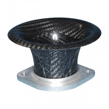 Trombetta aria carbonio Jenvey 48x60 carburatori