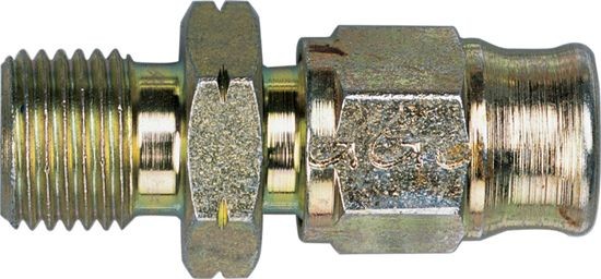 Gerader Außengewindeanschluss Goodridge 10x100 Flachsitz - G-448-31P - 448-31P - 3661768007532