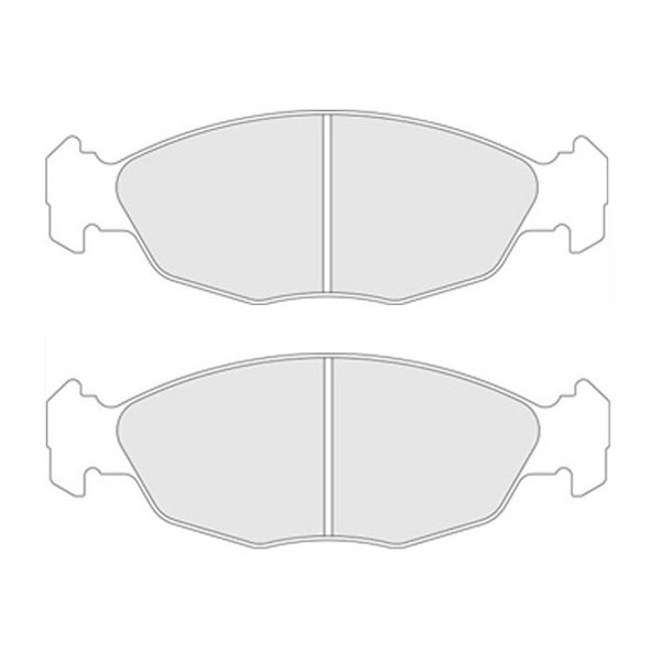 Bremsbeläge CL Brakes RC6 Avant Peugeot 106 S16 - CL-4017-RC6 - 4017 RC6 - 3661768201879