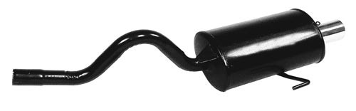 Scarico / Silenziatore Renault Clio 2 1.4 Dopo 1998 Uscita 76mm Omologato CEE - O-QD-RE762-R - 3661768236673