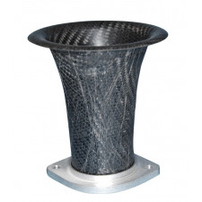 Trombetta aria carbonio Jenvey 42x100 carburatori