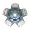 Disque d'embrayage Bratex 5 patins métal fritté amorti 8 ressorts Peugeot 206 RC