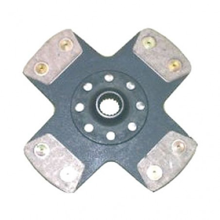 Disque d'embrayage Bratex 4 patins métal fritté rigide Peugeot 306 / 405 MI16