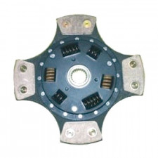 Disco Frizione Bratex 4 pattini Metallo Sinterizzato Smorzato 6 molle Peugeot 306 / 405 MI16 215mm 21x18xEV