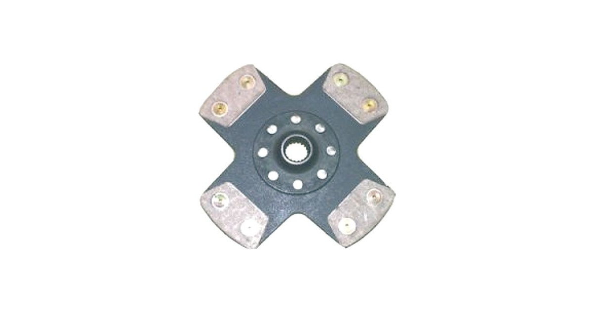 Disque d'embrayage BRATEX 4 patins métal fritté rigideVolkswagen Golf 1/2