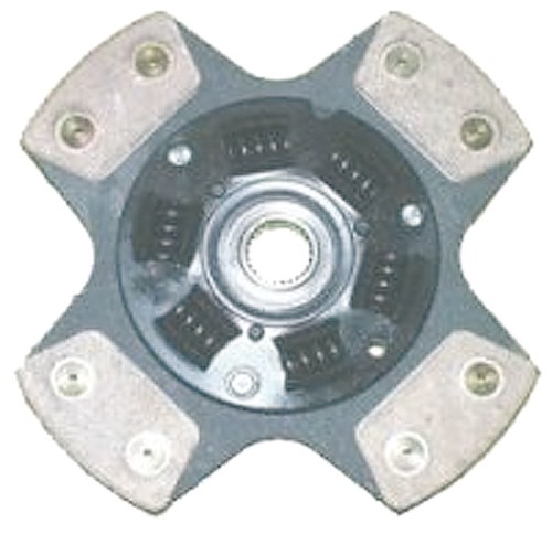 Kupplungsscheibe BRATEX 4 Klötze Sintermetall gedämpft 6 FedernFiat Uno Turbo - EMB-2592 - 3661768195550