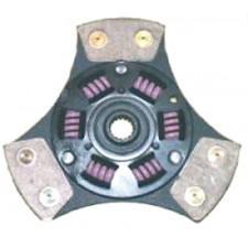Disque d'embrayage BRATEX 3 patins métal fritté amorti 6 ressortsAutobianchi A112