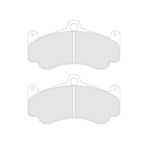 Pastiglie Freno CL Brakes RC6 Prima Porsche GT3 - CL-4075-RC6 - 4075 RC6 - 3661768218969
