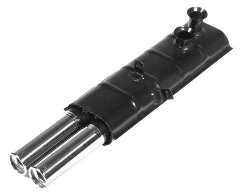 Scarico / Silenziatore Gruppo N Renault R8 Gordini Doppio Uscita - O-QB-RE629 - 3661768132647