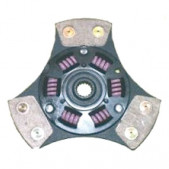 Kupplungsscheibe BRATEX 3 Gleitschuhe Sintermetall gedämpft 6 FedernFiat Cinquecento Sporting