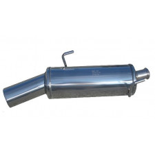 Scarico / Silenziatore Inoxcar Inox Peugeot 206 2.0 16V Dopo 1999 Uscita 1X102mm