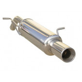 Scarico / Silenziatore Inoxcar Inox Peugeot 207 1.6 16v Dopo 2007 Uscita 1x102mm