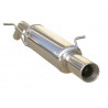 Scarico / Silenziatore Inoxcar Inox Peugeot 207 1.6 16v Dopo 2007 Uscita 1x102mm