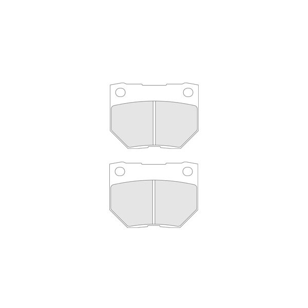 Plaquettes de Frein CL Brakes RC6 Arrière Subaru WRX 98+ - CL-4069-RC6 - 4069 RC6 - 3661768202135