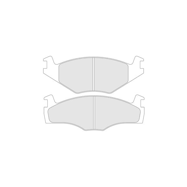 Brake Pads  CL Brakes RC6 Front VolkswaginGolf 1 GTi - CL-4021-RC6 - 4021 RC6 - 3661768201893