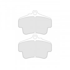 Plaquettes de Frein CL Brakes RC6 avant Porsche997 Carrera 2/4