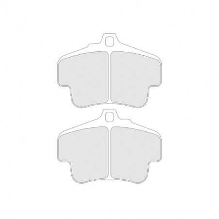 Plaquettes de Frein CL Brakes RC6 avant Porsche997 Carrera 2/4