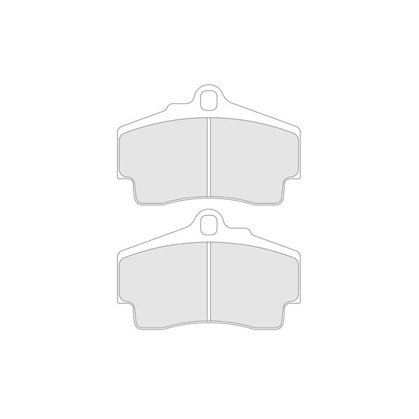 Plaquettes de Frein CL Brakes RC6 Ar Porsche 997 Carrera 2/4 - CL-4049-RC6 - 4049 RC6 - 3661768202036