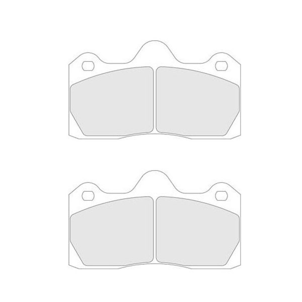 Brake Pads  CL Brakes RC6 Peugeot 206 RCC - CL-5031W50T16RC6 - 5031W50T16 RC6 - 3661768202456