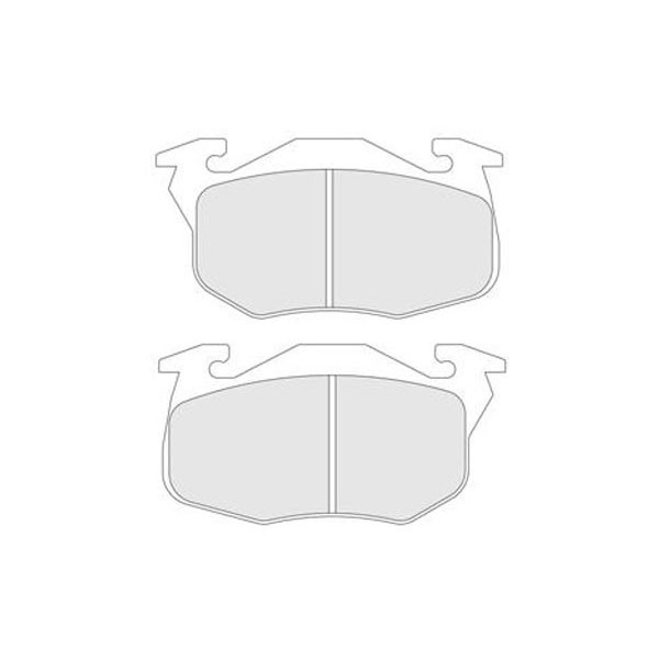 Plaquettes de Frein CL Brakes RC6 Avant Peugeot 106 XSi - CL-4007-RC6 - 4007 RC6 - 3661768201848