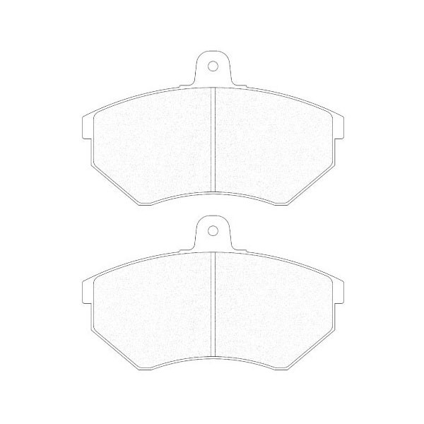 Brake Pads  CL Brakes RC6 Front Volkswagen Golf II GTi - CL-4011-RC6 - 4011 RC6 - 3661768201855