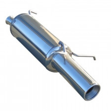 Inoxcar Stainless Steel Rear Exhaust / Muffler Citroën Xsara 1.6 16v 110cv 1x102mm