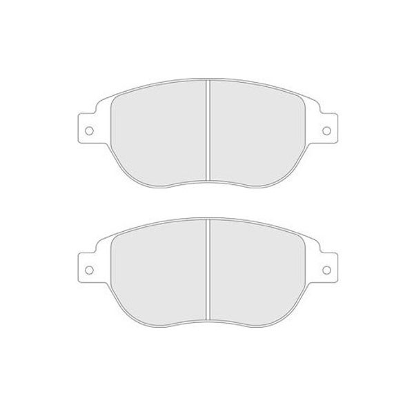 Pastiglie Freno CL Brakes RC6 Prima Peugeot 206 RC - CL-4073-RC6 - 4073 RC6 - 3661768202159