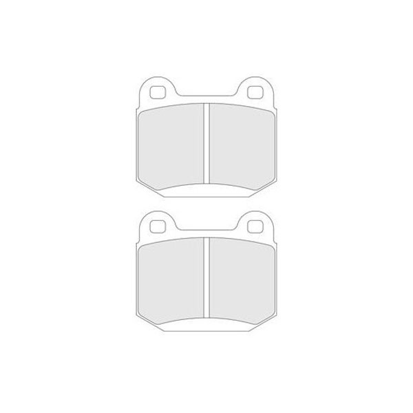Pastiglie Freno CL Brakes RC8 Indietro Mitsubishi Evo 5-8 - CL-4060-RC8 - 4060 RC8 - 3661768202098