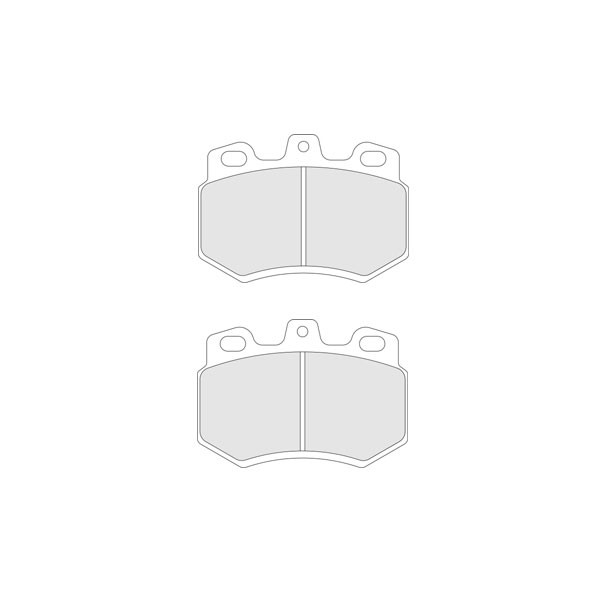 Brake Pads  CL Brakes RC6 Front Citroën AX GTi - CL-4024-RC6 - 4024 RC6 - 3661768201916