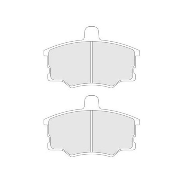 Plaquettes de Frein CL Brakes RC6 Avant Fiat Uno Turbo - CL-4028-RC6 - 4028 RC6 - 3661768201954