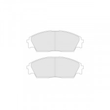 Bremsbeläge CL Brakes RC6 vor Honda Accord 2.2 16V von 89 bis 92